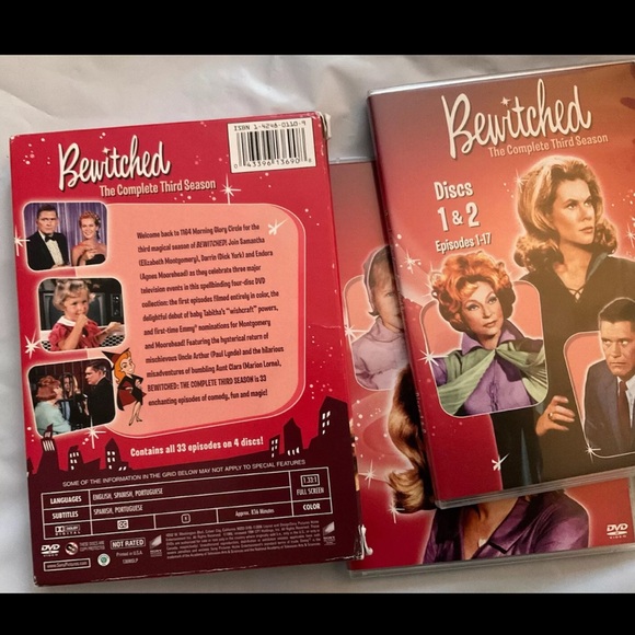 Bewitched DVD Collectors Box Sets Seasons First, Second, & Third - Picture 7 of 8